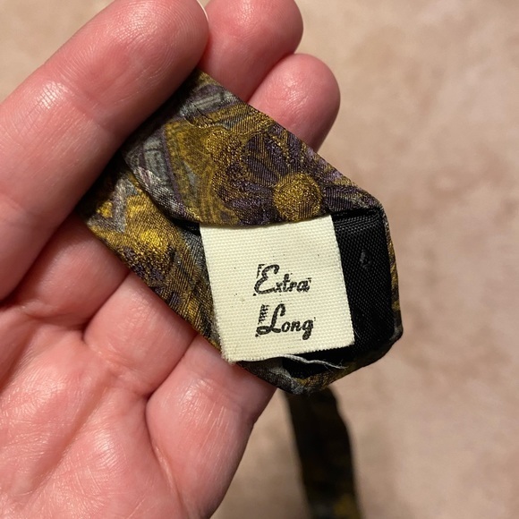 Vintage Hanover St The Works LTD tie, extra long, 100% silk - Picture 4 of 5